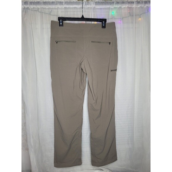 L.L. Bean water repellent comfort trail pants mid rise straight leg size 10 M/T - Picture 5 of 7